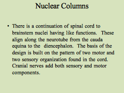 Nuclear Columns